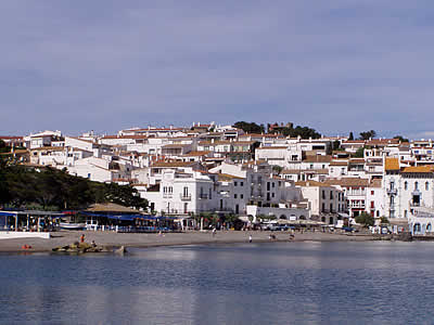 The beach at Cadaques