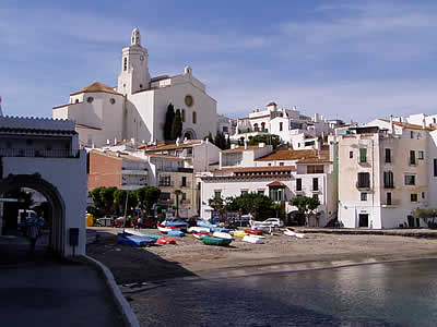 The curch at Cadaques