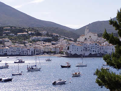 Walkaway at a buoy at Cadaques