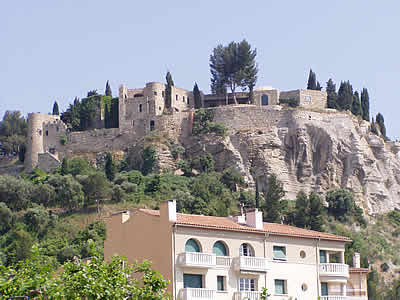 Chateau backdrop