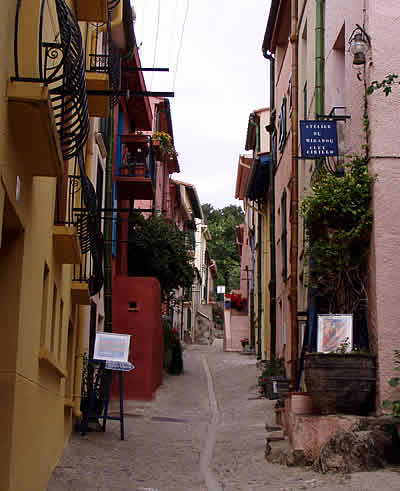 One of the many back streets with wonderful colours