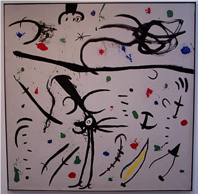 Joan Miro painting