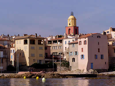 La nding point outside the harbour